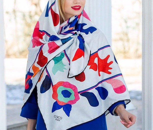 تصویر 4 از روسری تابستانه با سبک خنک و راحت برای روزانه